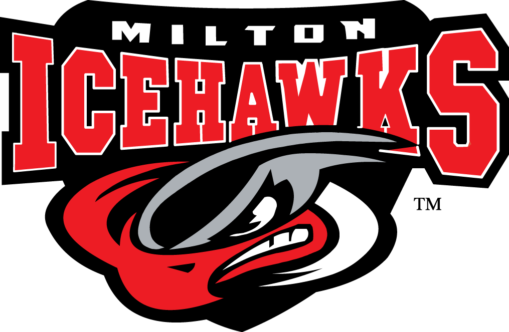 Milton Icehawks 2003-Pres Primary Logo iron on transfers for clothing